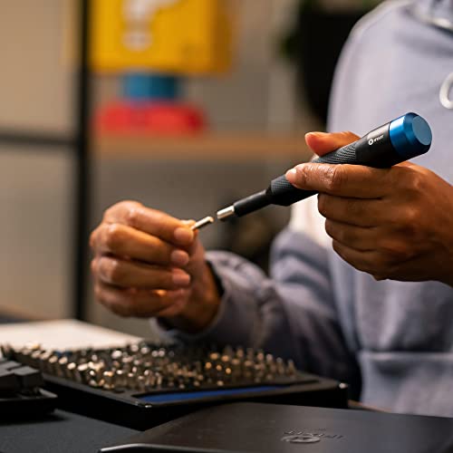 iFixit Manta Precision Bit Set, juego de 112 puntas atornillador (4 mm y 1/4 pulgadas) para bricolaje y reparación de dispositivos electrónicos - Imagen 6