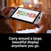 Nintendo Switch (OLED) console de jeux portables 17,8 cm (7") 64 Go Écran tactile Wifi Blanc - Imagen 8